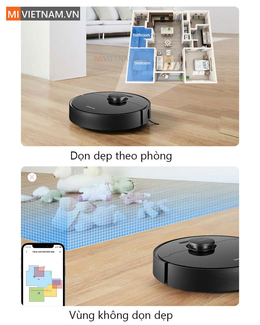 Robot H&uacute;t Bụi Lau Nh&agrave; Dreame Bot L10 Pro