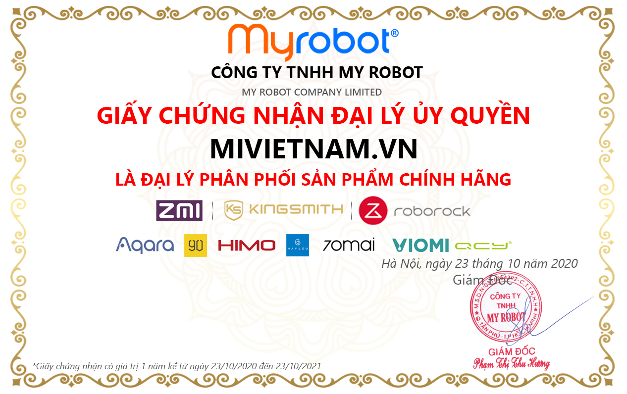 Robot Hút Bụi Lau Nhà Dreame Bot L10 Pro - Hàng Công Ty - Bản Quốc Tế 6 giấy chứng nhận