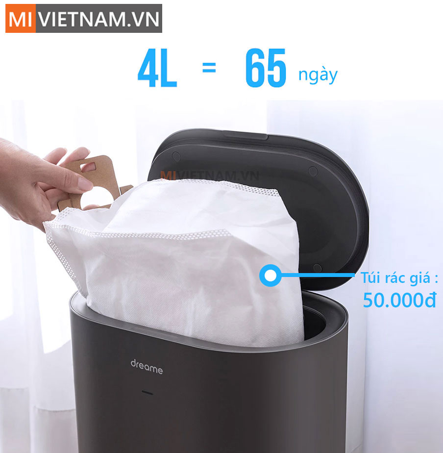 T&uacute;i r&aacute;c Robot H&uacute;t Bụi Lau Nh&agrave; Dreame Bot Z10 Pro