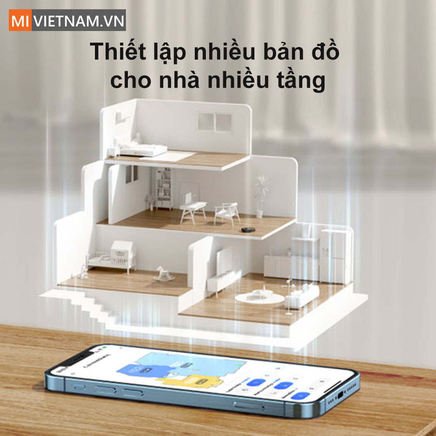 Robot H&uacute;t Bụi Lau Nh&agrave; Dreame D10S Plus 