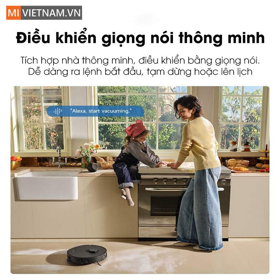 Robot h&uacute;t bụi lau nh&agrave; Dreame D30 Ultra