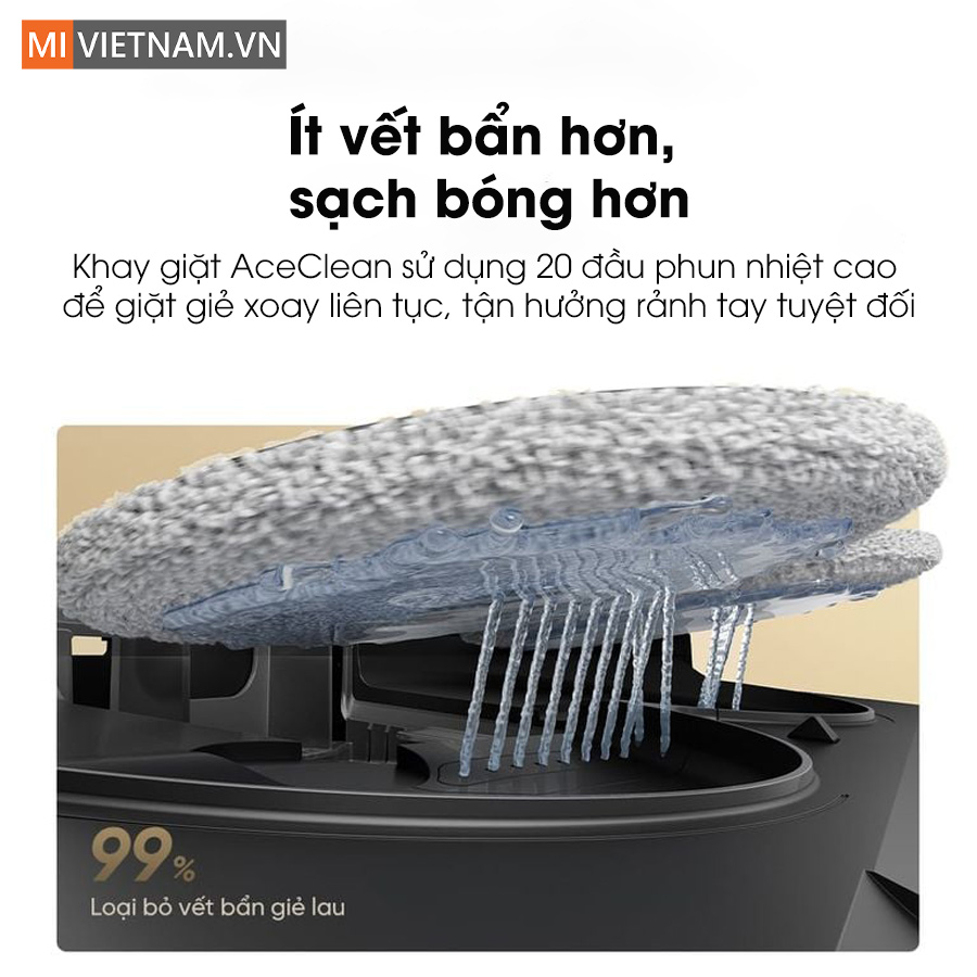 Robot h&uacute;t bụi lau nh&agrave; Dreame D30 Ultra