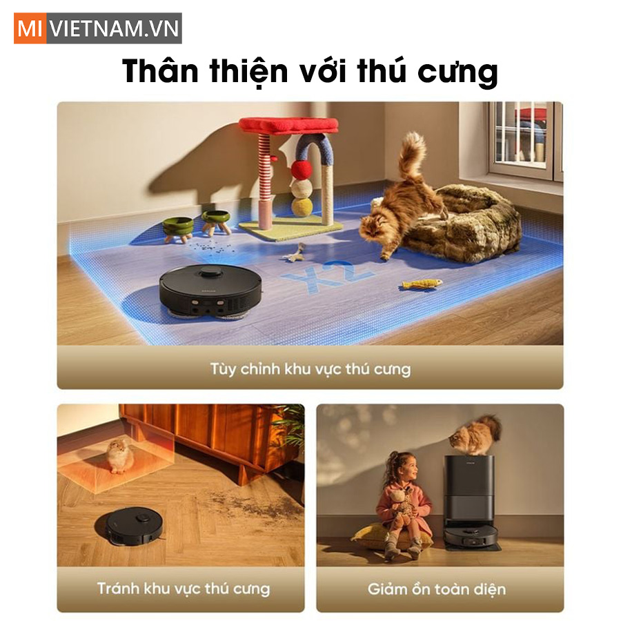 Robot h&uacute;t bụi lau nh&agrave; Dreame D30 Ultra