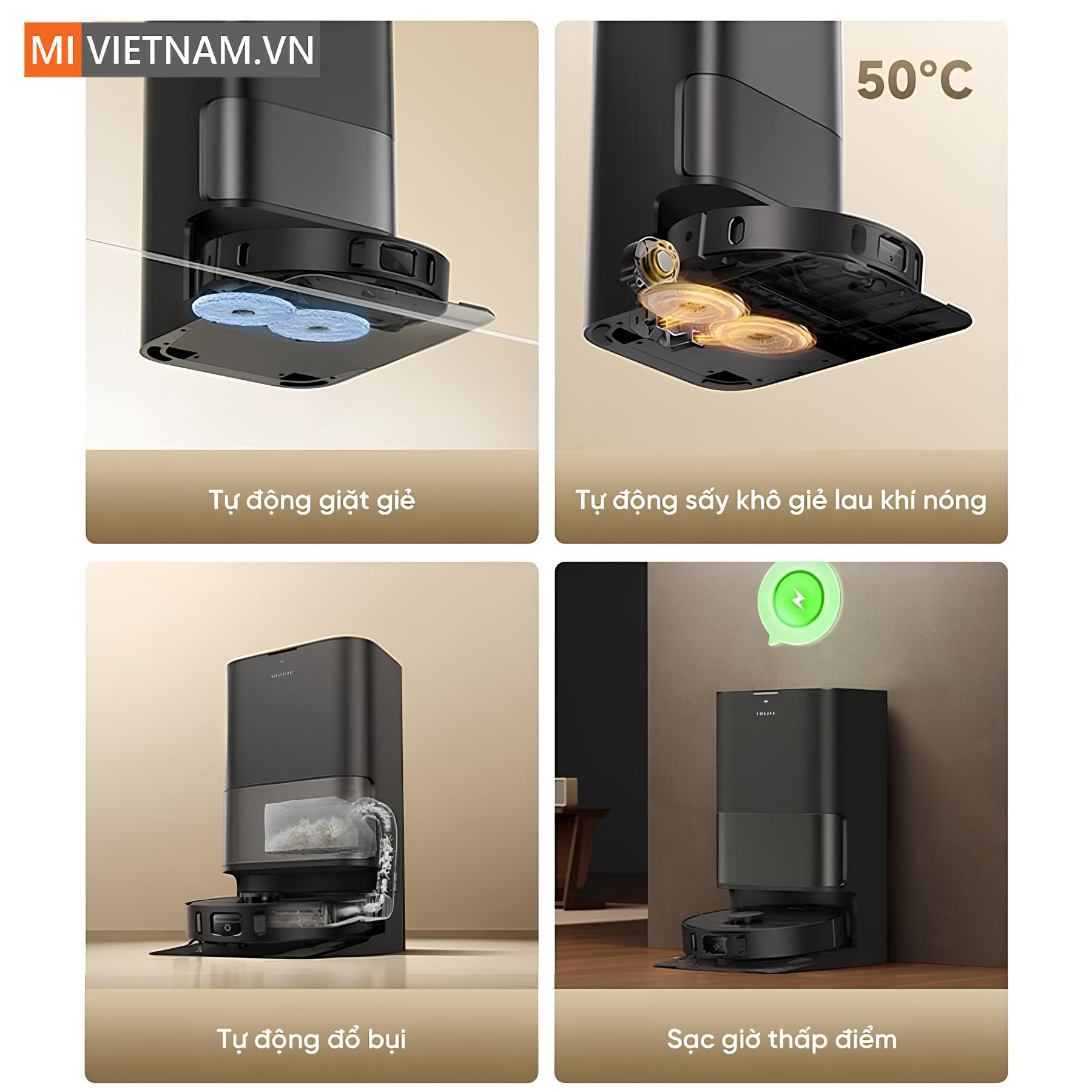 Robot h&uacute;t bụi lau nh&agrave; Dreame D30 Ultra