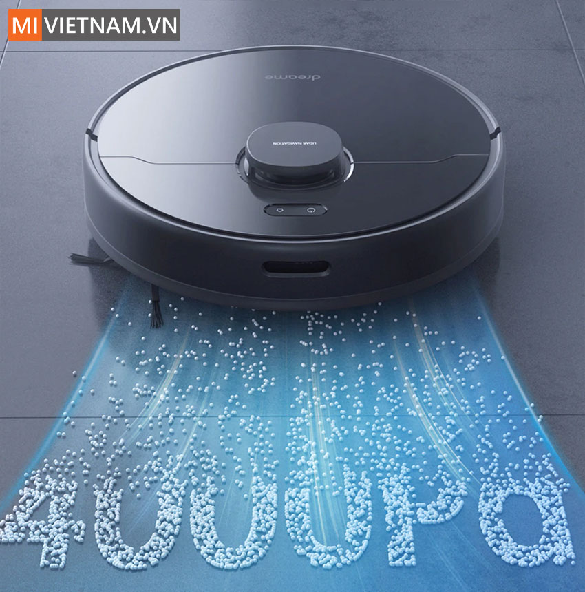 Robot h&uacute;t bụi Dreame D9 Max c&oacute; lực h&uacute;t 4000Pa