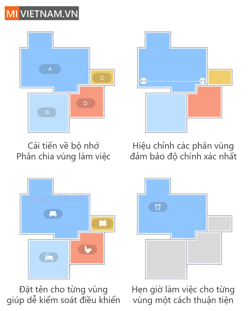 Robot Hút Bụi Lau Nhà Dreame D9 Pro - D9 Max – Hàng Công ty – Bản Quốc tế 12 Robot Hút Bụi Lau Nhà Dreame D9 Pro