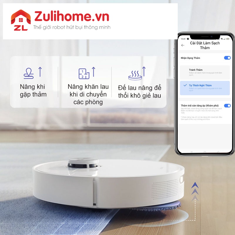 Chổi lau n&acirc;ng hạ th&ocirc;ng minh