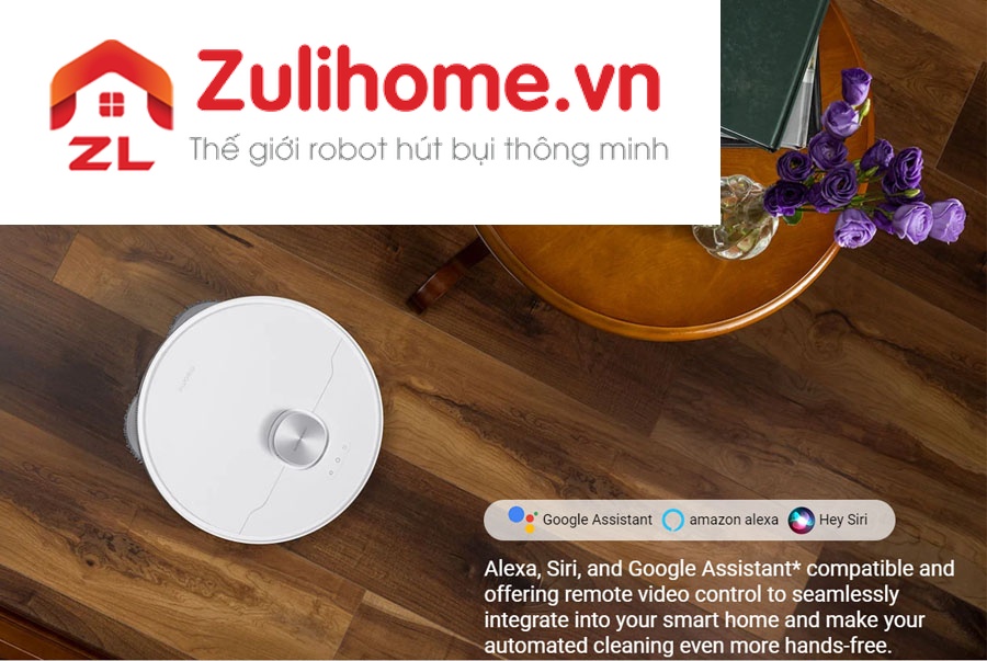 Robot Dreame L10 Ultra điều khiển th&ocirc;ng minh bằng trợ l&yacute; ảo