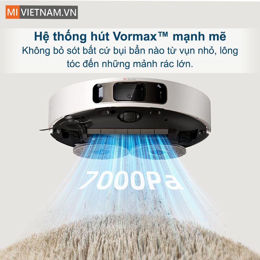 Lực h&uacute;t cực mạnh từ hệ thống Vormax&trade; - Tạm biệt mọi loại bụi bẩn