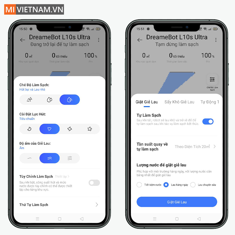 Robot H&uacute;t Bụi Lau Nh&agrave; Dreame L10S Ultra