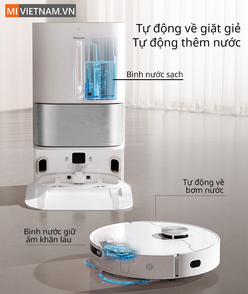 Tự động th&ecirc;m nước v&agrave;o b&igrave;nh chứa