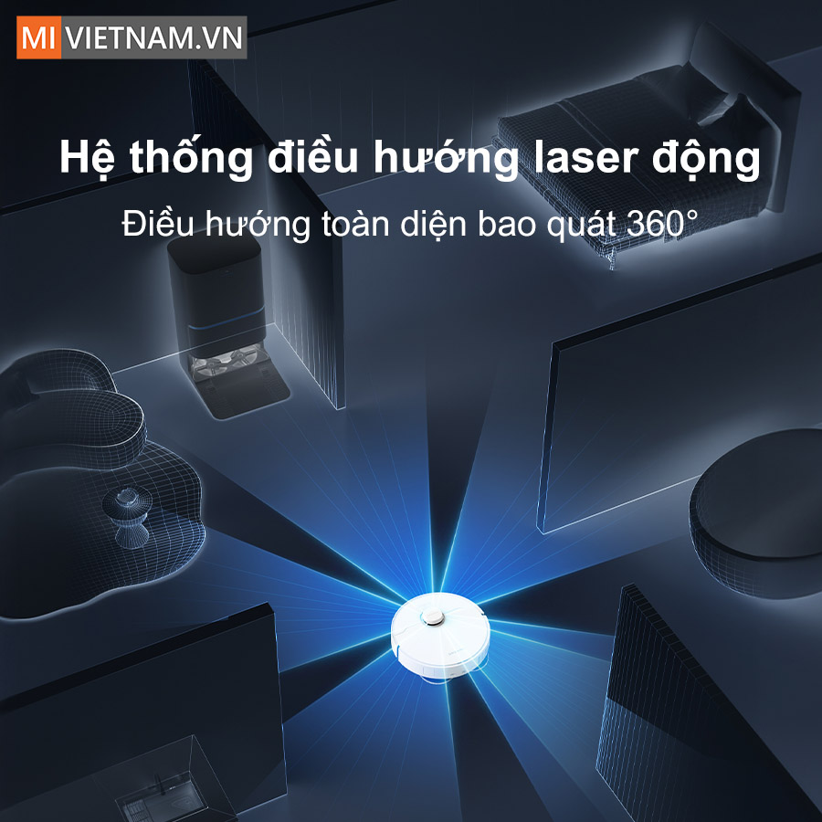 Hệ thống điều hướng ch&iacute;nh x&aacute;c, n&eacute; tr&aacute;nh chướng ngại vật hiệu quả