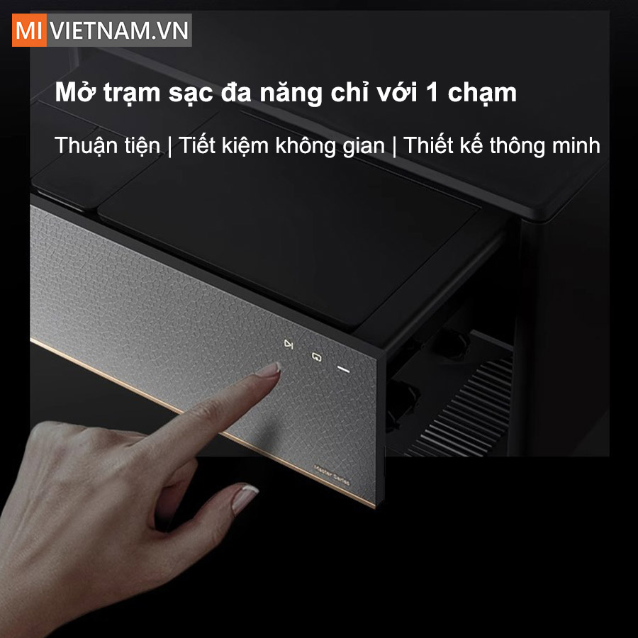 Robot hút bụi lau nhà Dreame X30 Master - Bản Quốc Tế 8 dễ dàng mở ra chỉ với một lần chạm
