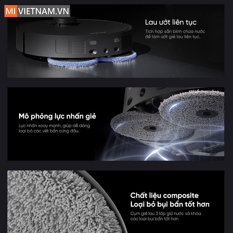 Robot hút bụi lau nhà Dreame X30 Master - Bản Quốc Tế 15 Dreame X30 Master