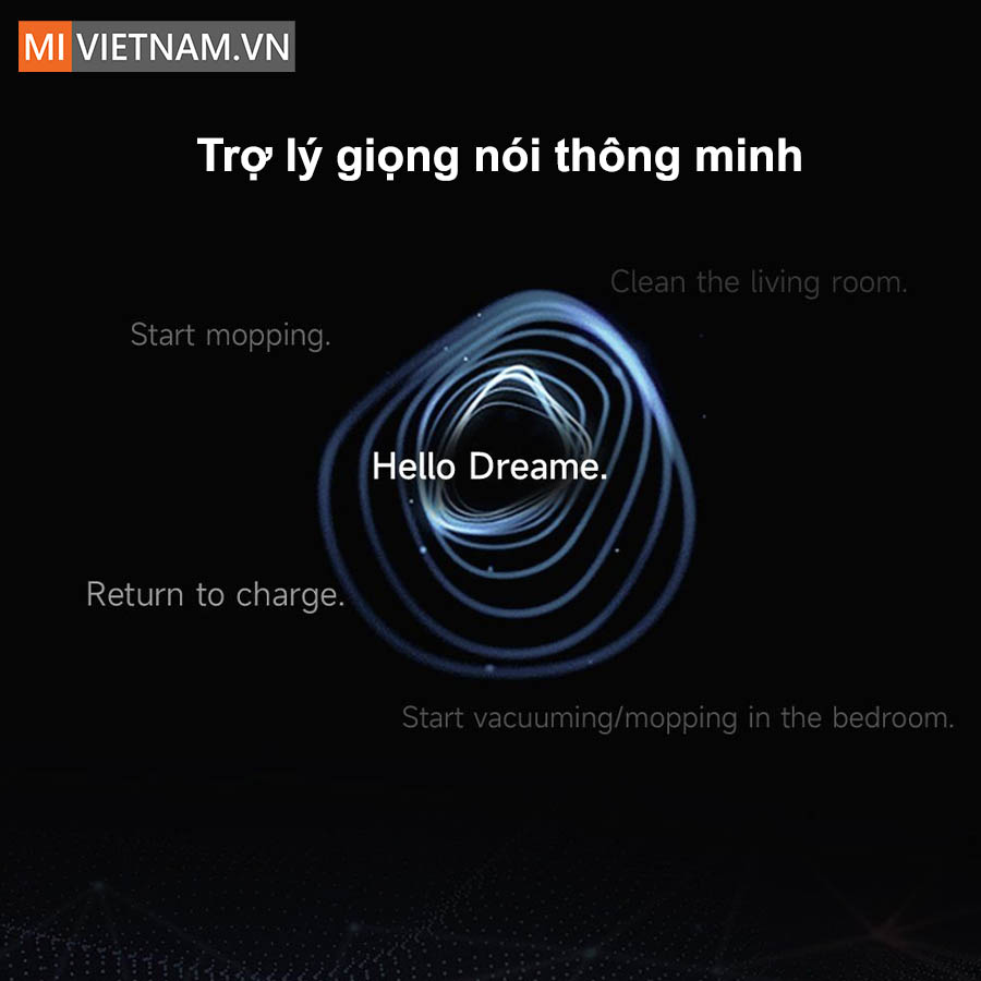 Robot hút bụi lau nhà Dreame X30 Master - Bản Quốc Tế 21 Trợ lý giọng nói thông minh