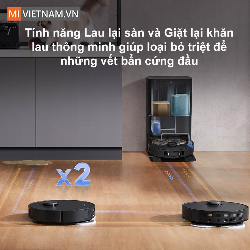 Robot hút bụi lau nhà Dreame X30 Ultra - Bản Quốc Tế 31 Robot hút bụi lau nhà Dreame X30 Ultra