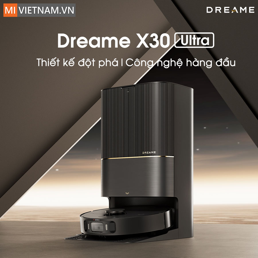 Robot hút bụi lau nhà Dreame X30 Ultra - Bản Quốc Tế 13 Robot hút bụi lau nhà Dreame X30 Ultra