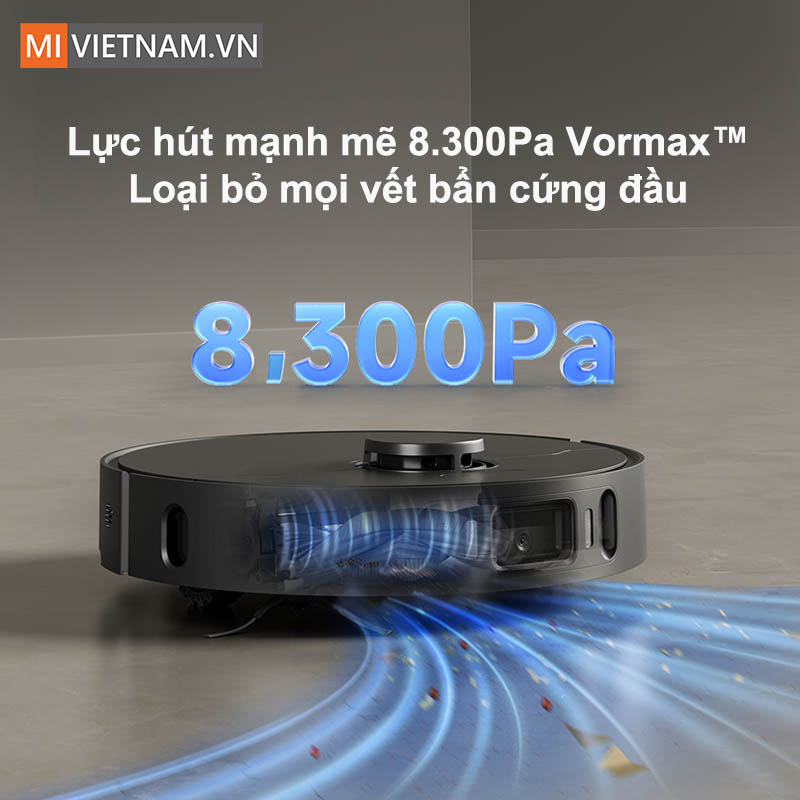 Robot hút bụi lau nhà Dreame X30 Ultra - Bản Quốc Tế 28 lực hút cực mạnh 8300Pa