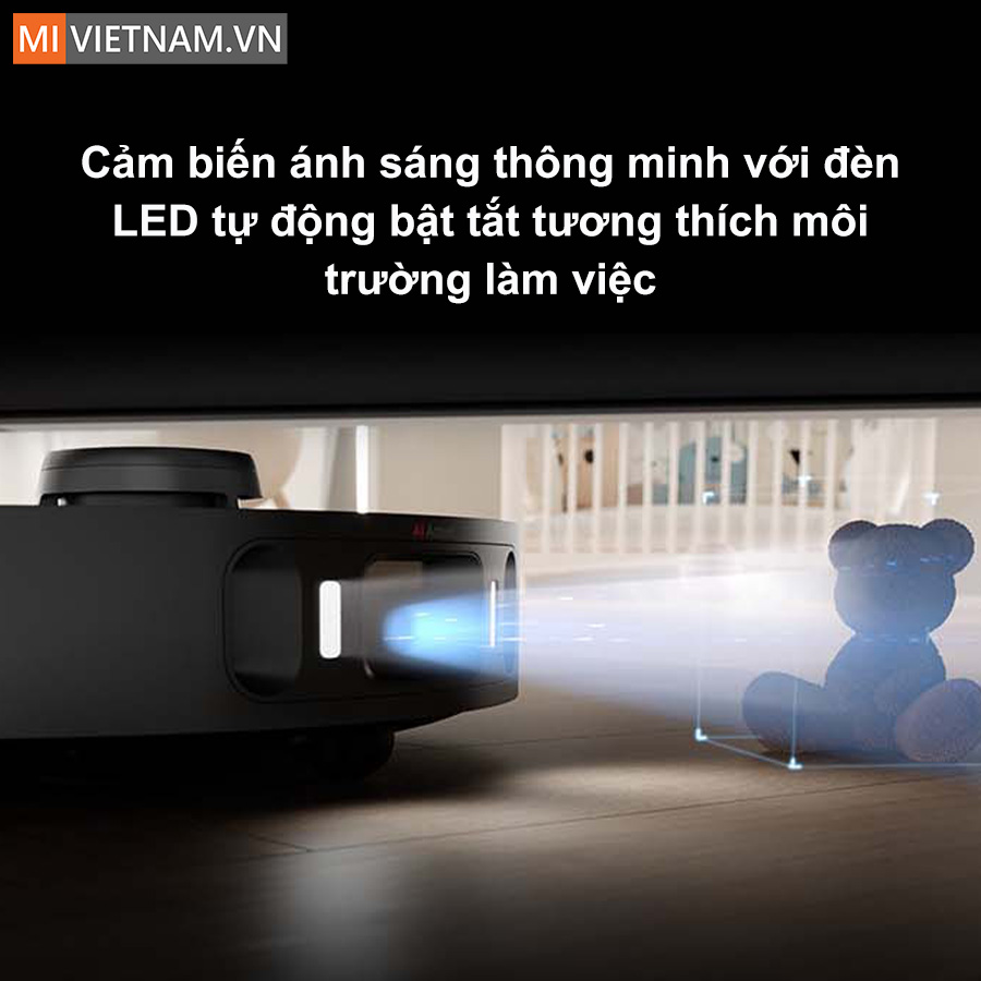 Robot hút bụi lau nhà Dreame X30 Ultra - Bản Quốc Tế 33 Camera AI kết hợp với đèn LED