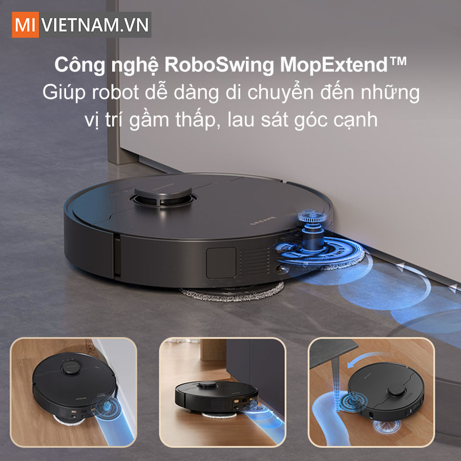 Robot hút bụi lau nhà Dreame X30 Ultra - Bản Quốc Tế 27 Cánh tay robot lau sạch góc cạnh thông minh hơn
