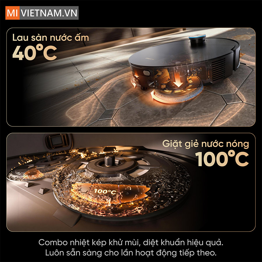 Robot h&uacute;t bụi dreame X60 master