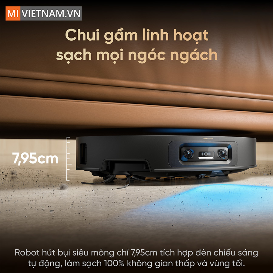 Robot h&uacute;t bụi dreame X60 master