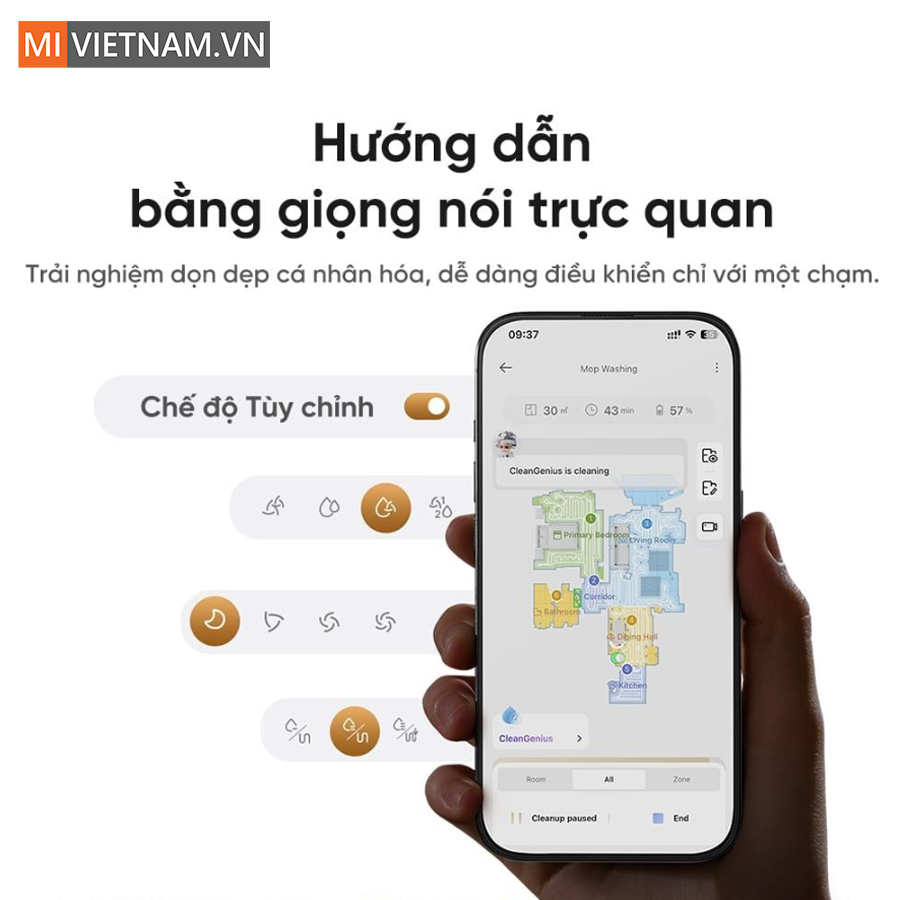 Robot h&uacute;t bụi dreame X60 master