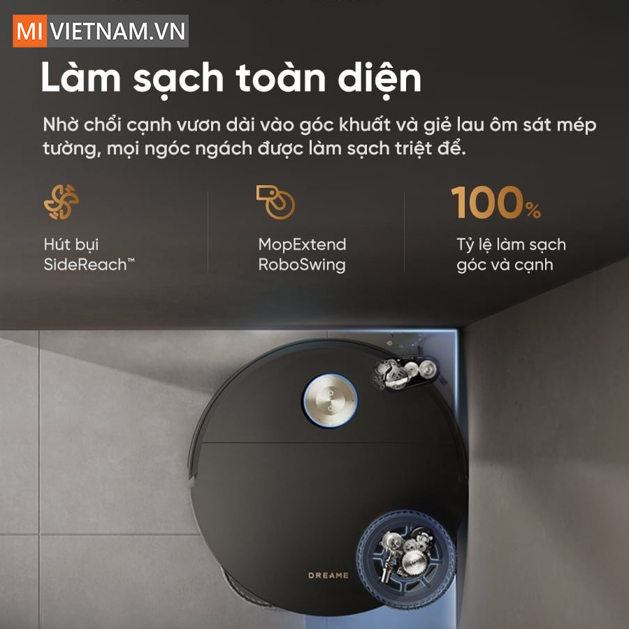 Robot h&uacute;t bụi dreame X60 master