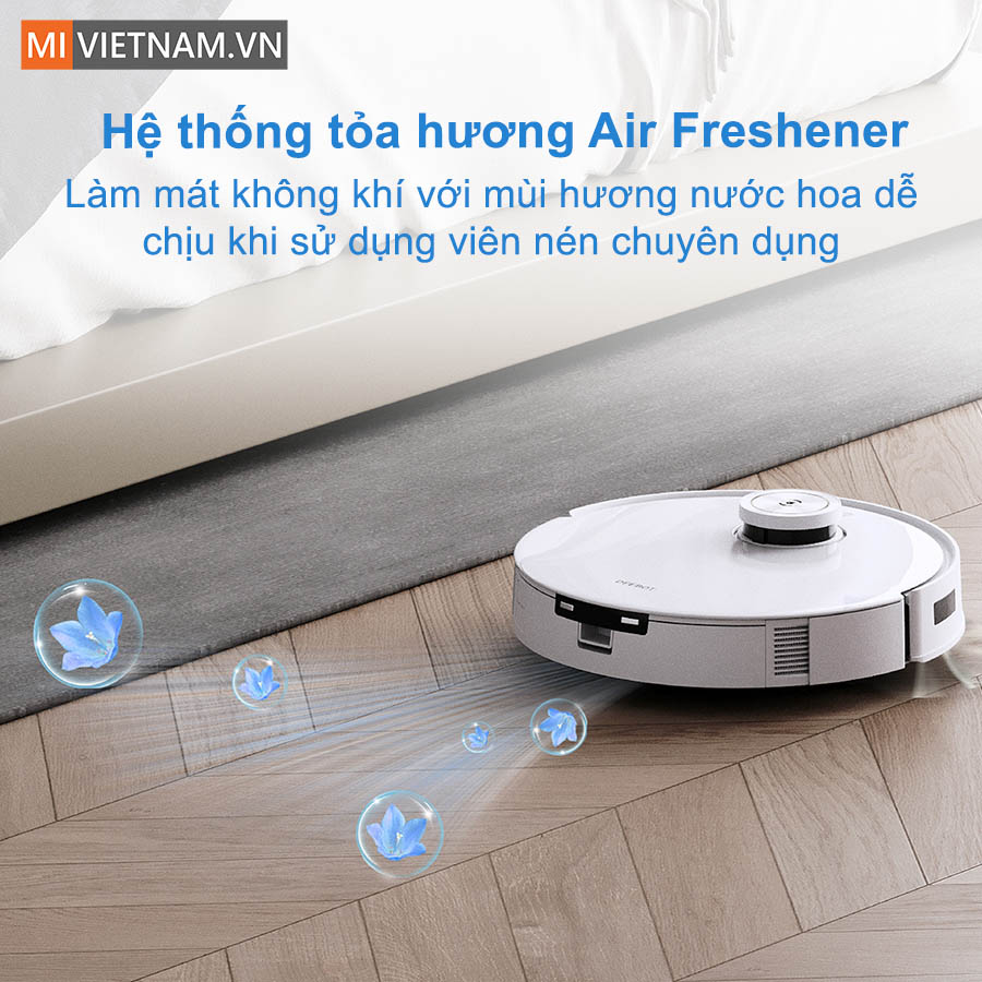 Hệ thống tỏa hương Air Freshener tr&ecirc;n Ecovacs Deebot T10