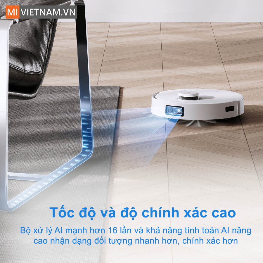 Deebot T10 xử l&yacute; tốt hơn khi gặp c&aacute;c vật cản phức tạp
