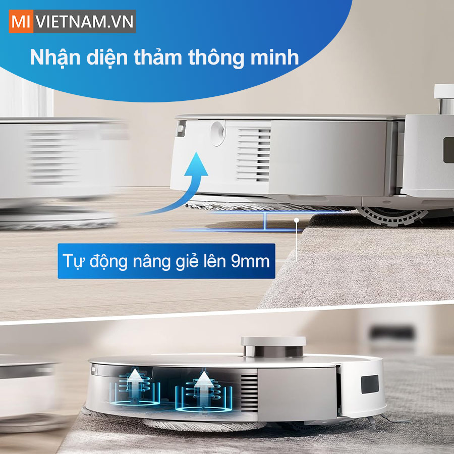 Tự động n&acirc;ng giẻ với hệ thống Auto-lift Mopping