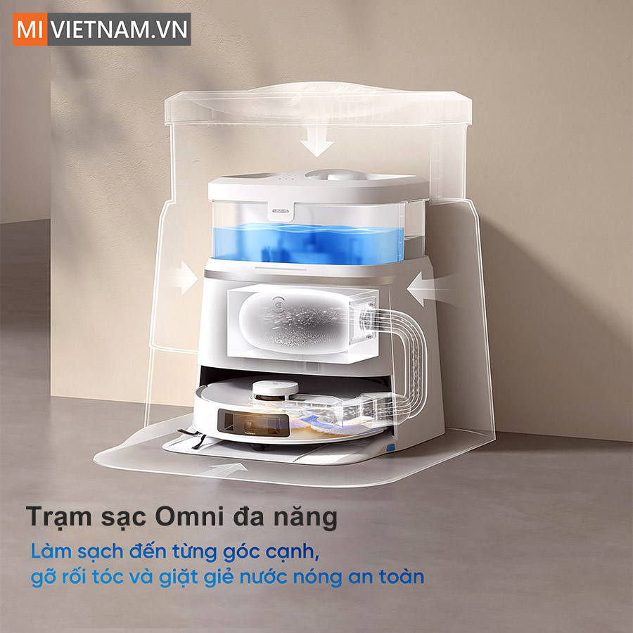 Thiết kế nhỏ gọn, trạm sạc OMNI Mini tự động h&oacute;a to&agrave;n diện