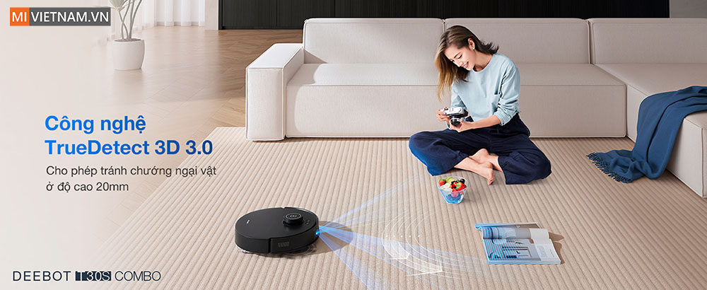 Tr&aacute;nh chướng ngại vật ch&iacute;nh x&aacute;c với c&ocirc;ng nghệ TrueDetect 3D 3.0