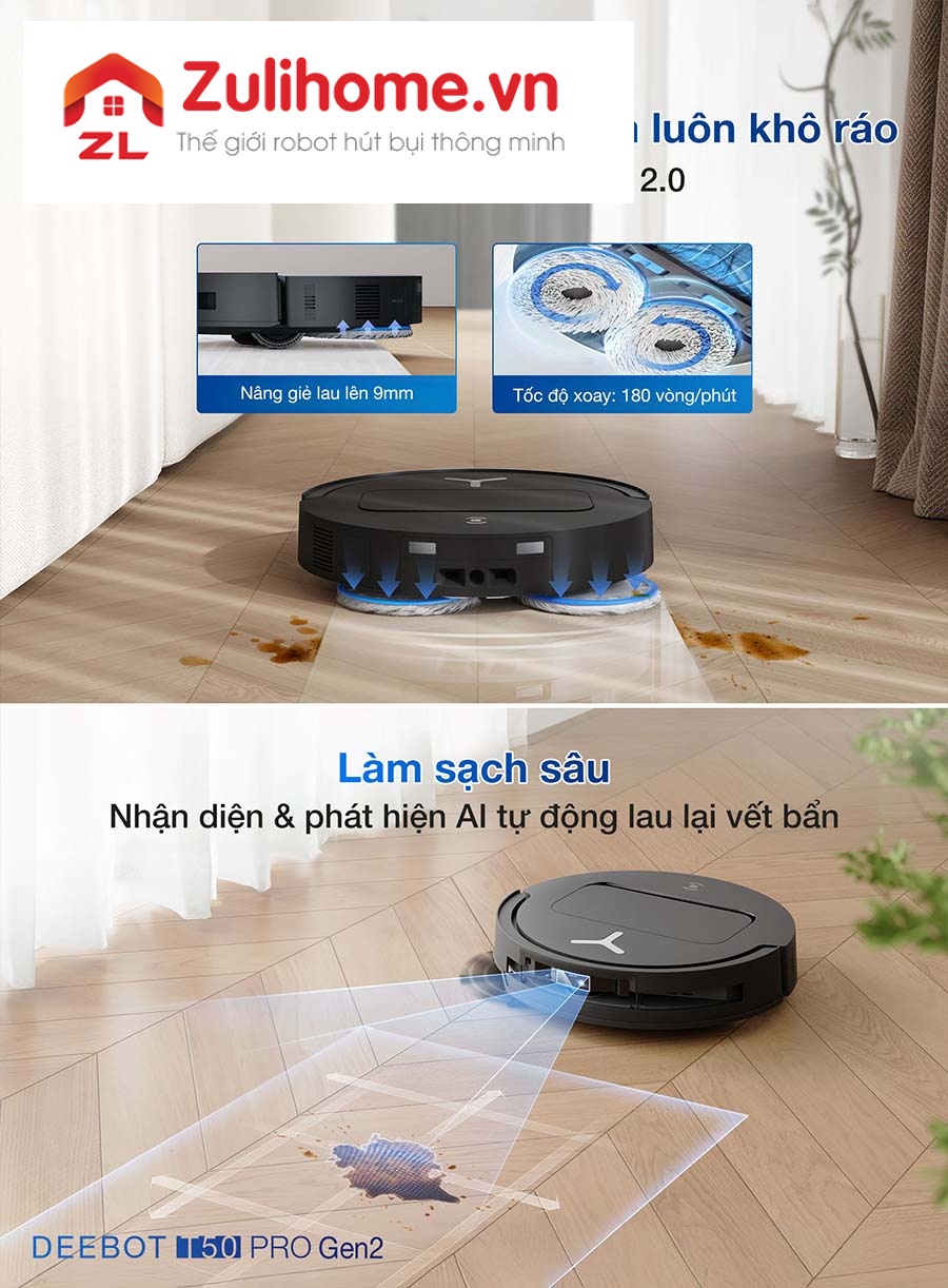 Ecovacs Deebot T50 Pro Gen 2