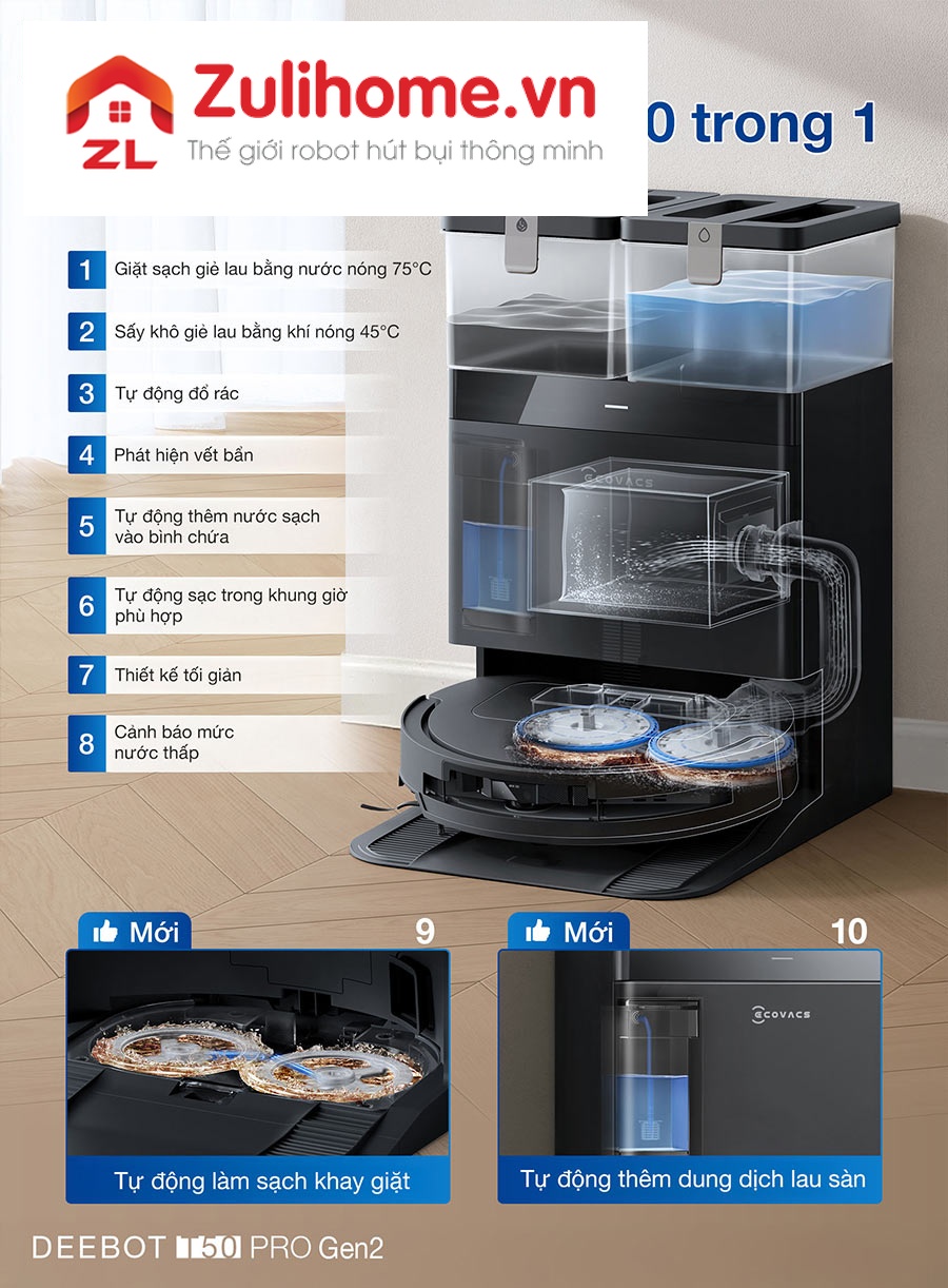 Ecovacs Deebot T50 Pro Gen 2