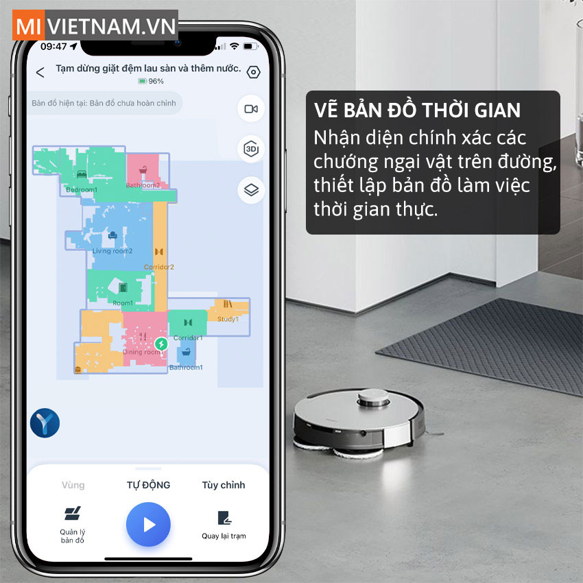 Vẽ bản đồ thời gian thực