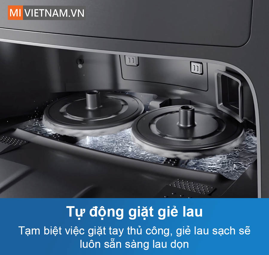 Tự động giặt giẻ lau
