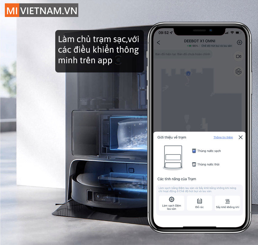 Điều khiển th&ocirc;ng minh qua app