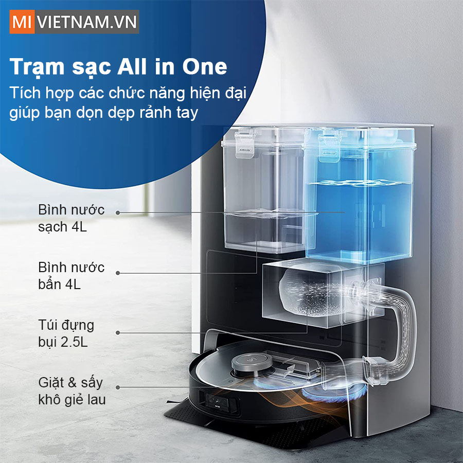 Trạm sạc 5 trong 1 hiện đại