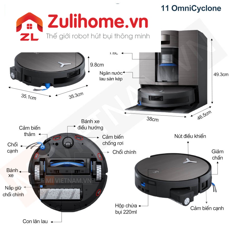 Ecovacs Deebot X11 OmniCyclone