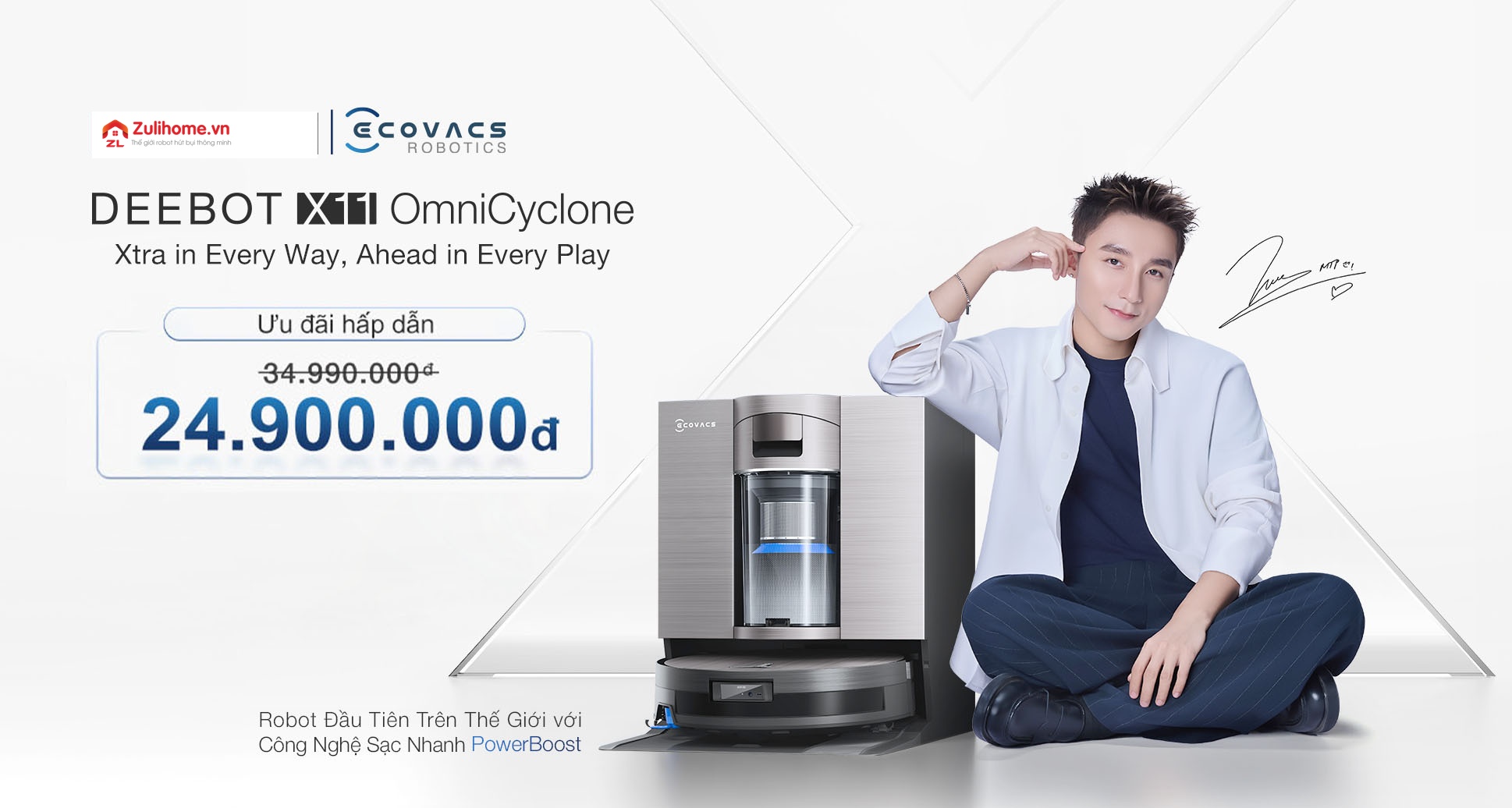Ecovacs Deebot X11 OmniCyclone
