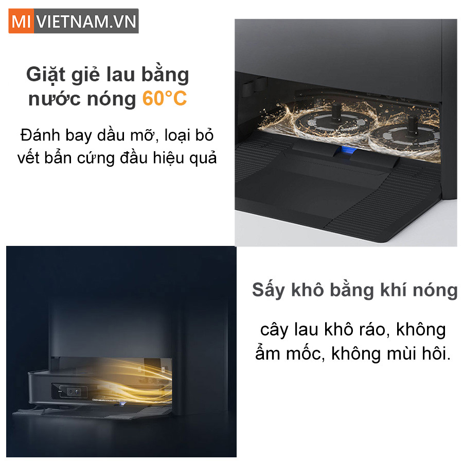 L&agrave;m sạch khăn lau với nước n&oacute;ng 60&deg;C