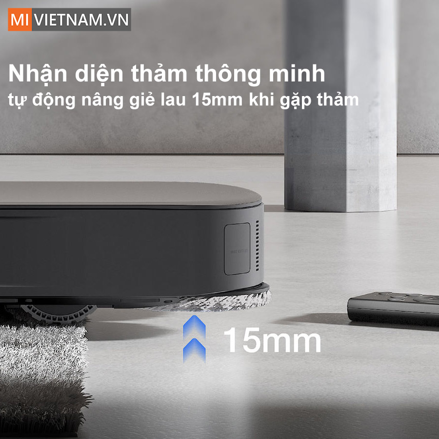 N&acirc;ng 15mm khi vệ sinh thảm