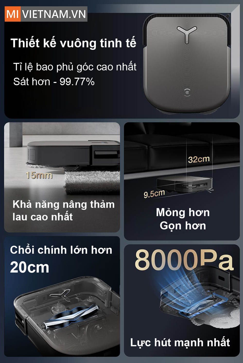 những đặc điểm nổi bật Deebot X2 Omni