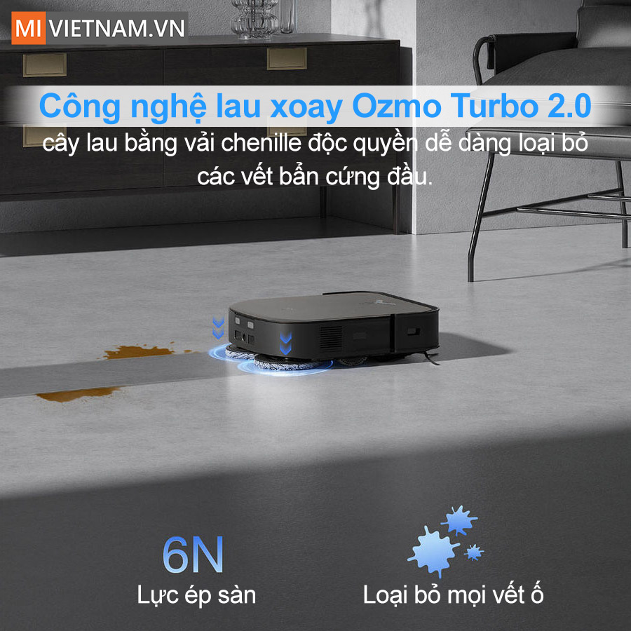 Hệ thống lau xoay Ozmo Turbo 2.0