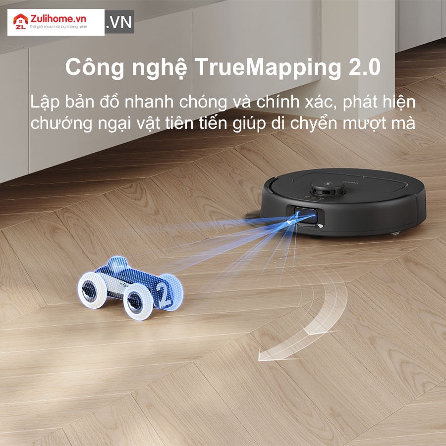Điều hướng th&ocirc;ng minh với c&ocirc;ng nghệ lập bản đồ nhanh ch&oacute;ng