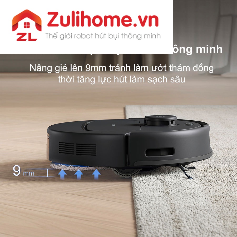 Pin dung lượng lớn cho thời gian l&agrave;m sạch li&ecirc;n tục