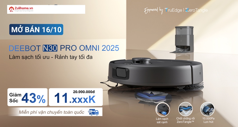 Ecovacs Deebot N30 Pro Omni