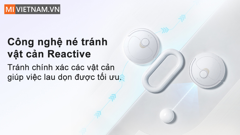 Roborock Q Revo trang bị C&ocirc;ng nghệ n&eacute; tr&aacute;nh vật cản Reactive