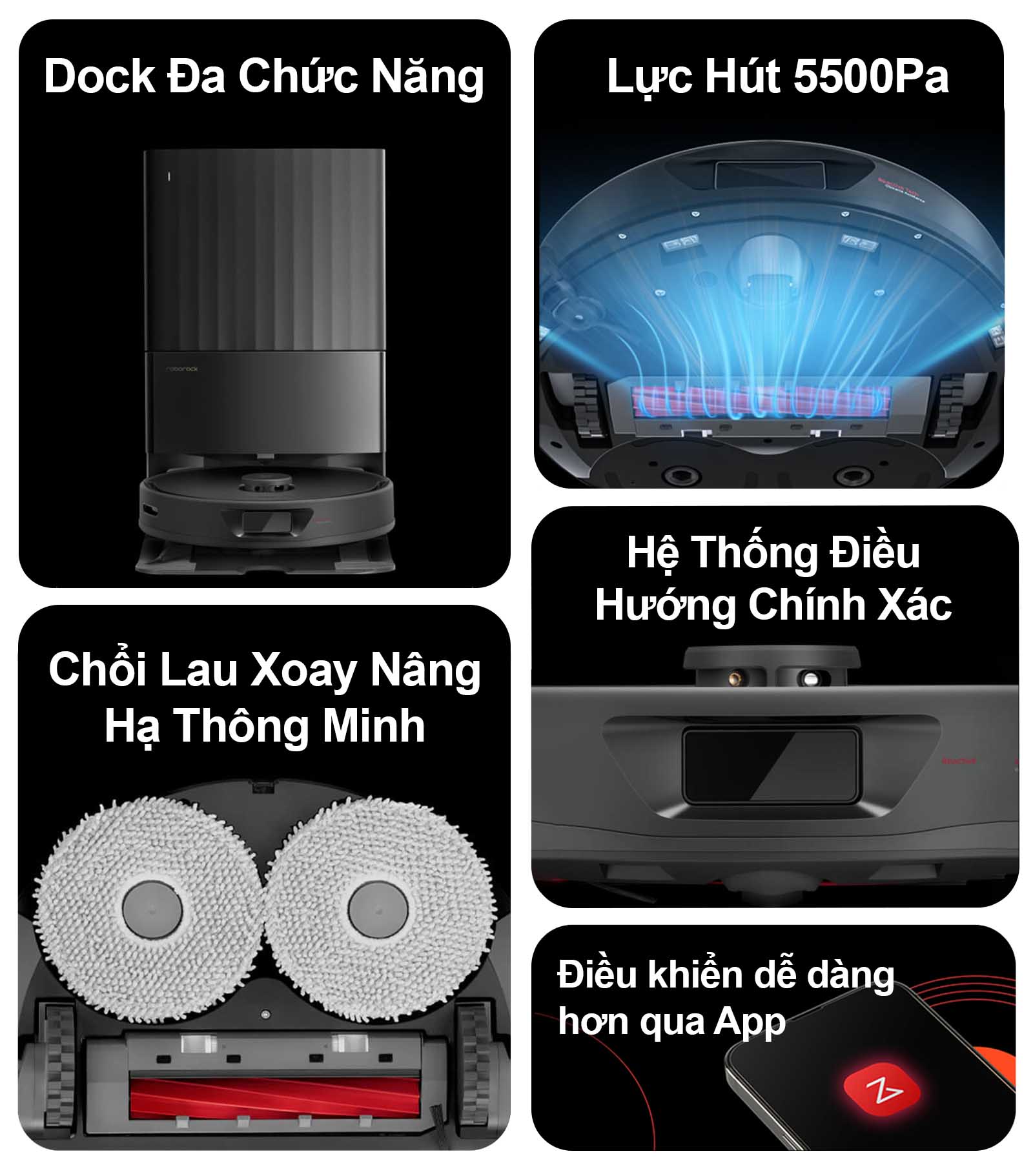 Những đặc điểm nổi bật tr&ecirc;n Roborock Q Revo